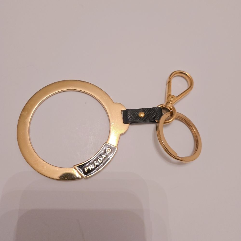 Prada Key Charm Ring.